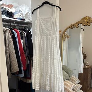 Bohme White midi Dress